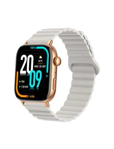 Smartwatch Colmi C8max Gold Silicona Magnetico