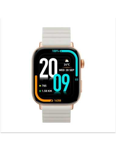 Smartwatch Colmi C8max Gold Silicona Magnetico