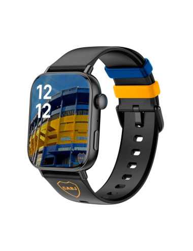 Smartwatch Colmi C8max Black Silicona Boca Juniors Black