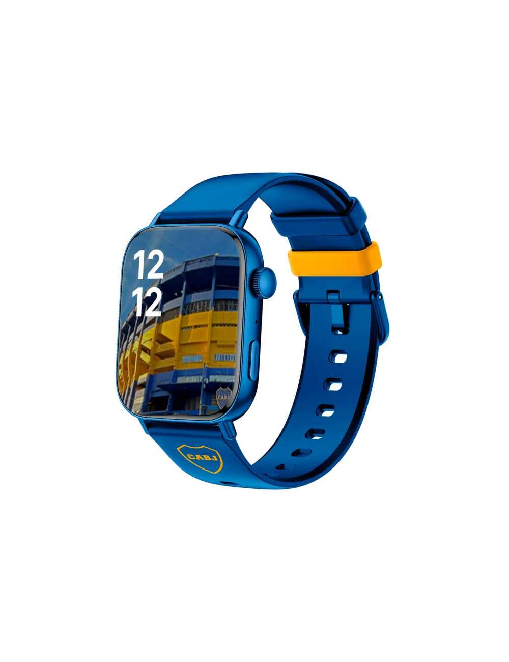 Smartwatch Colmi C8max Black Silicona Boca Juniors Blue