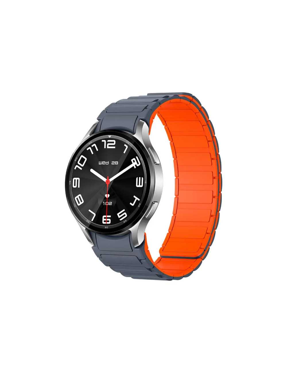 Smartwatch Colmi I28 Ultra Model Silver + Silver Silicona Strap