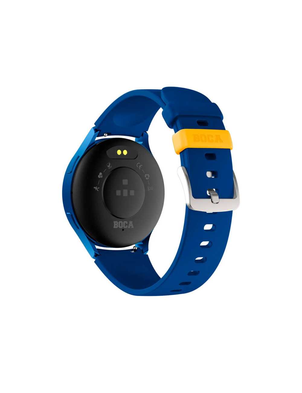 Smartwatch Colmi I28 Ultra Black Silicona Boca Juniors Blue