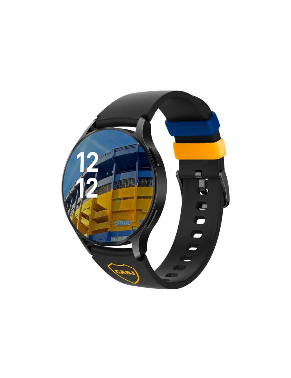 Smartwatch Colmi I28 Ultra Black Silicona Boca Juniors Black