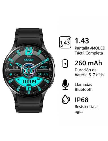 Smartwatch Colmi I28 Ultra Model Black Magnetico