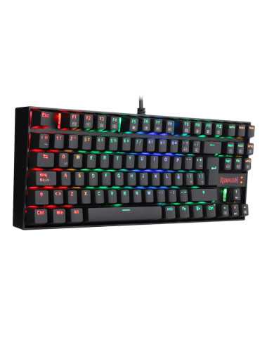 Teclado Redragon Kumara K552rgb-1 Sp Black Red Switch Rgb