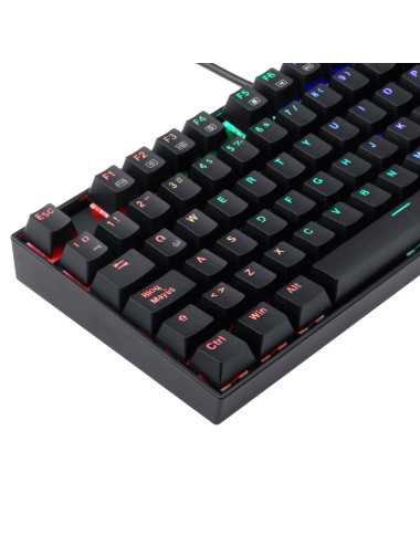Teclado Redragon Kumara K552rgb-1 Sp Black Red Switch Rgb