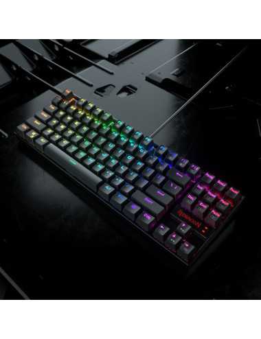 Teclado Redragon Kumara K552rgb-1 Sp Black Red Switch Rgb