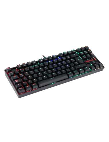 Teclado Redragon Kumara K552rgb-1 Sp Black Red Switch Rgb