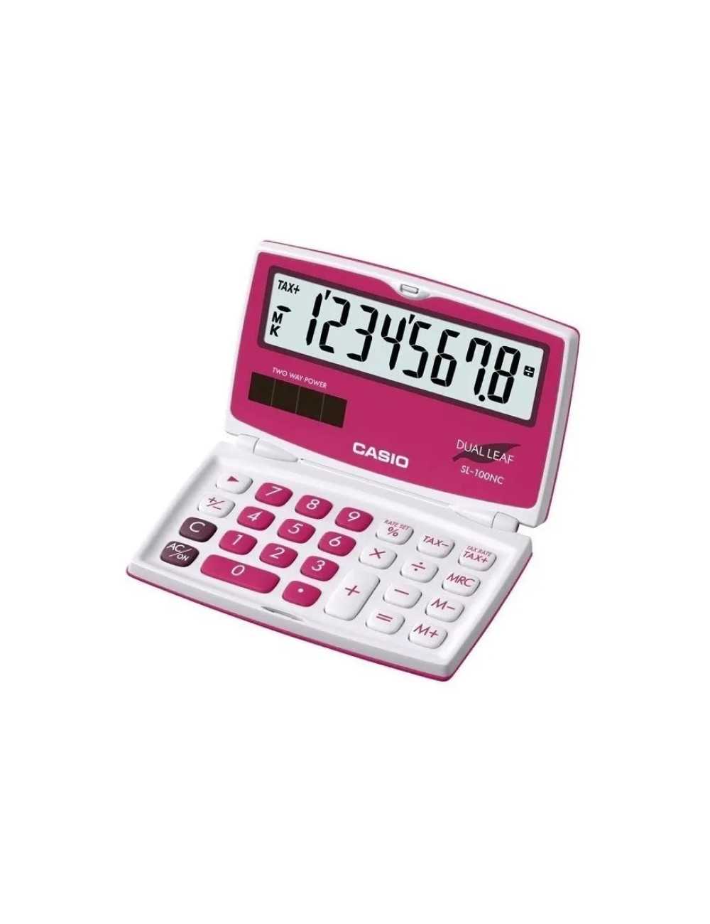 Calculadora Casio Portatil Sl-100nc-rd