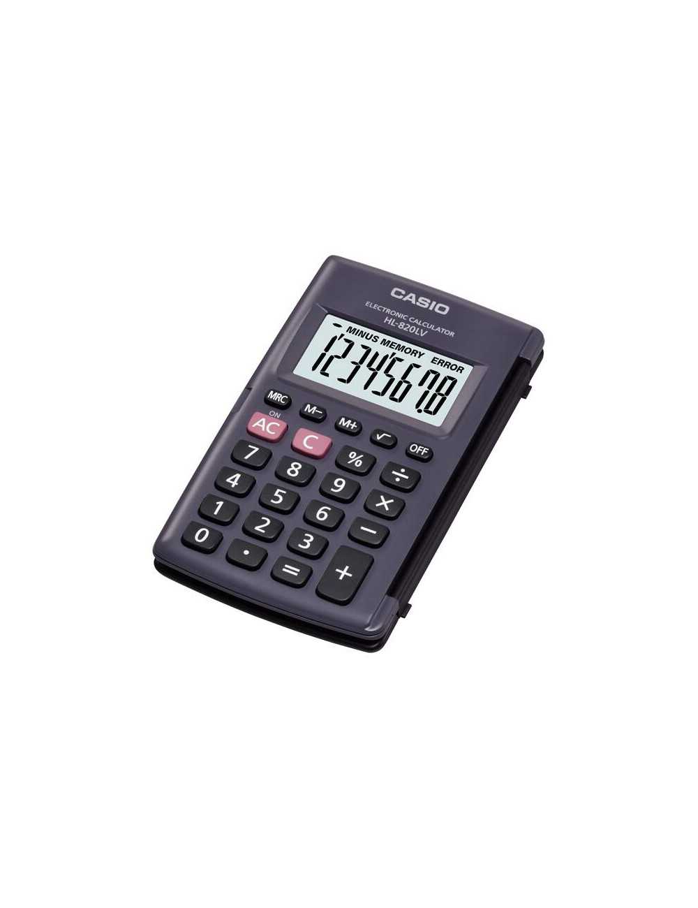 Calculadora Casio Portatil Hl-820lv-bk
