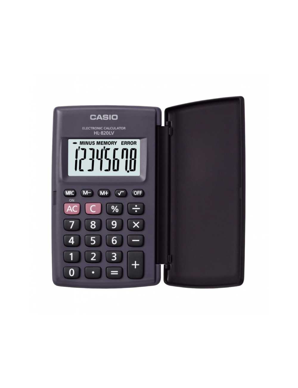 Calculadora Casio Portatil Hl-820lv-bk