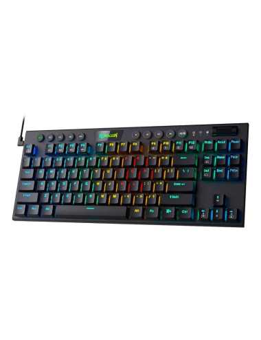 Teclado Redragon Horus Tkl Black Red Switch Usb K622-rgb Sp-red