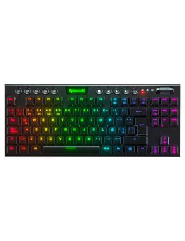 Teclado Redragon Horus Tkl Black Red Switch Usb K622-rgb Sp-red