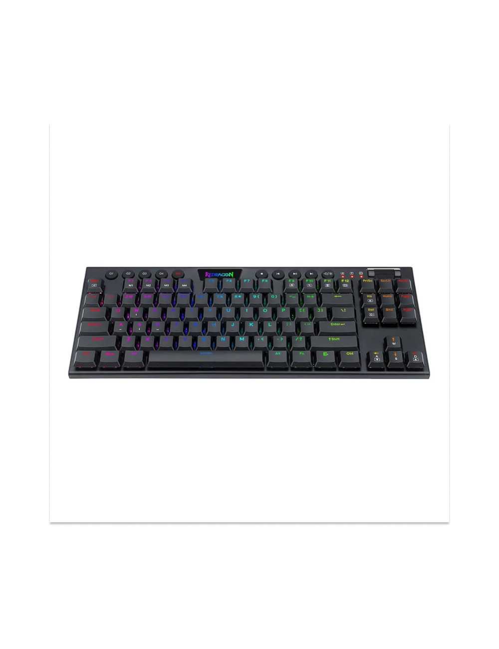 Teclado Redragon Horus Tkl Black Red Switch Usb K622-rgb Sp-red