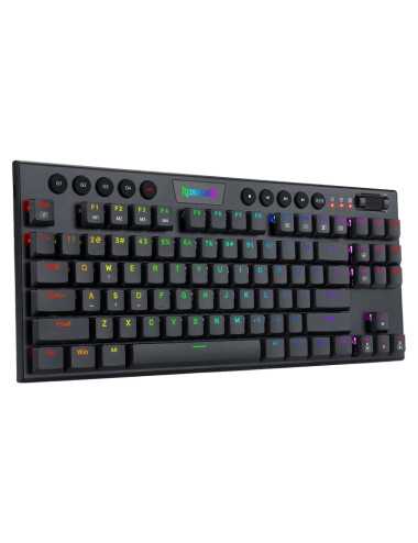 Teclado Redragon Horus Tkl Black Red Switch Usb K622-rgb Sp-red