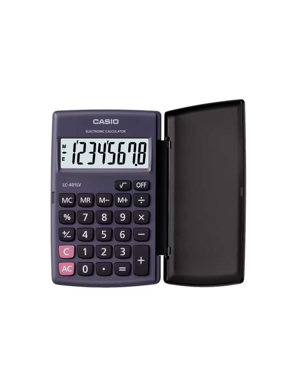 Calculadora Casio Portatil Lc-401lv-bk