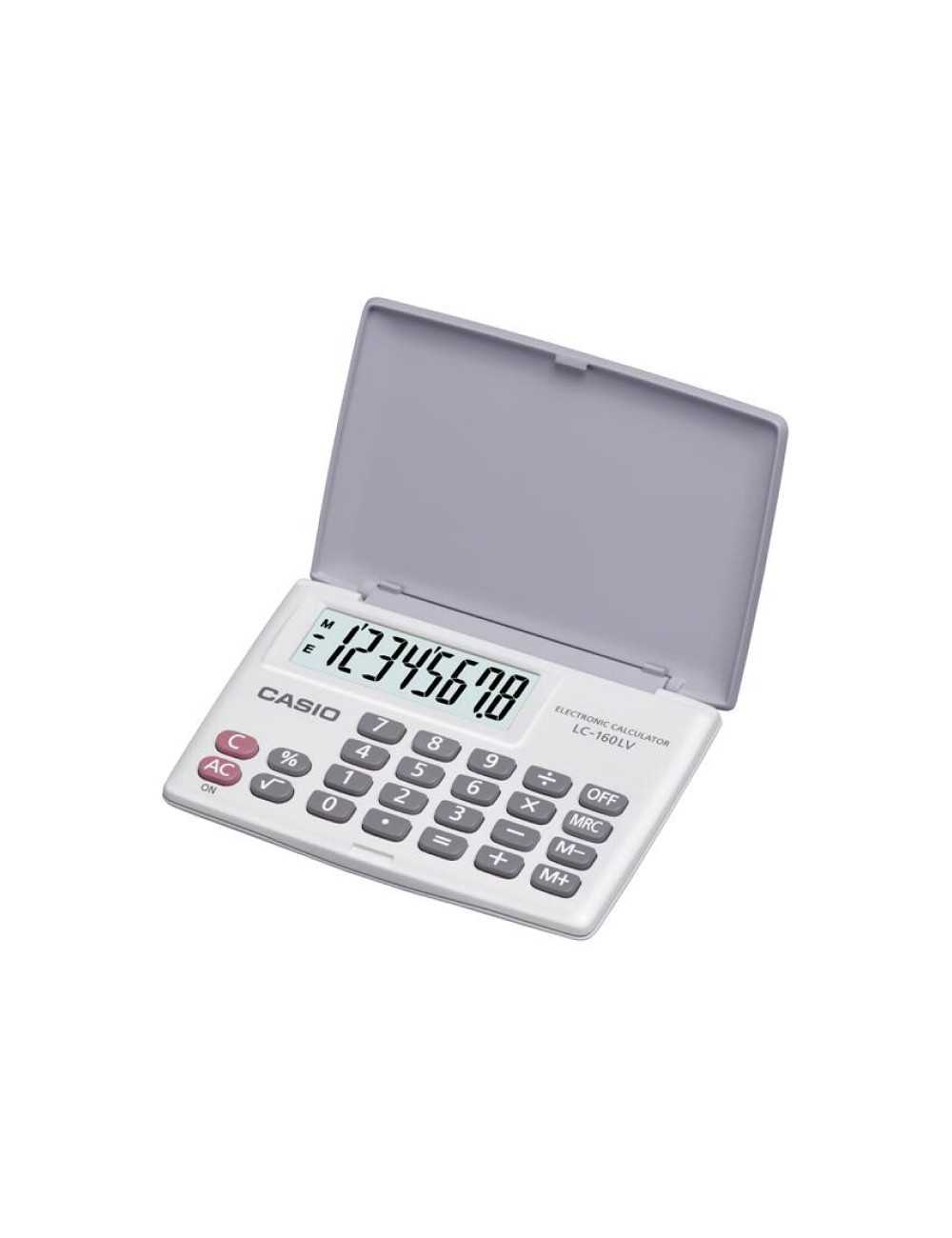 Calculadora Casio Portatil Lc-160lv-we