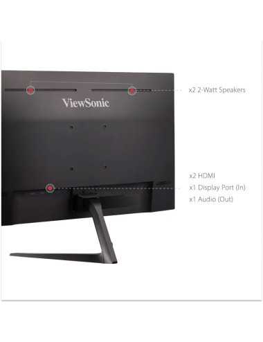 Monitor 27" Viewsonic Vx2718-p-mhd Fhd 1ms 180hz Freesync