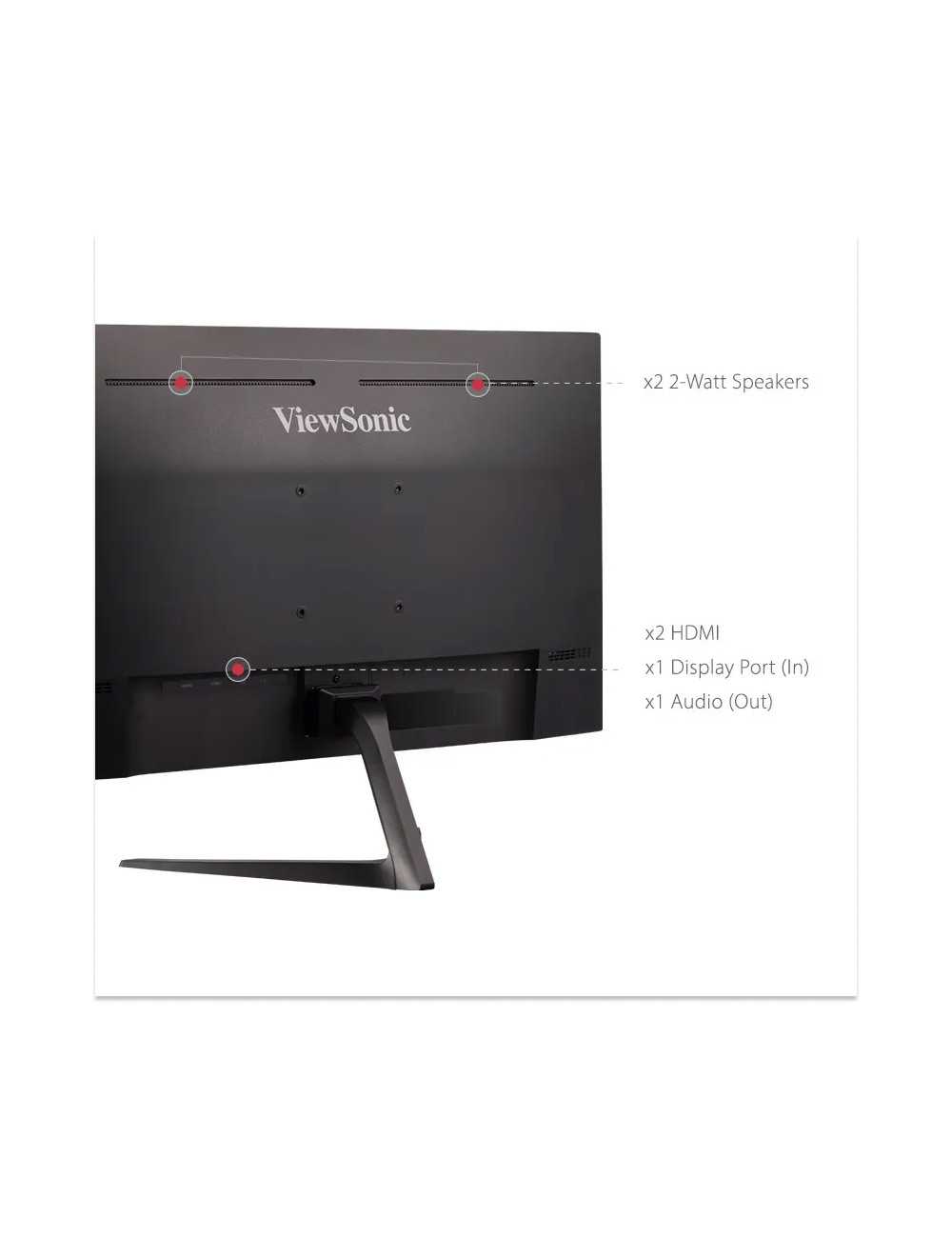 Monitor 27" Viewsonic Vx2718-p-mhd Fhd 1ms 180hz Freesync