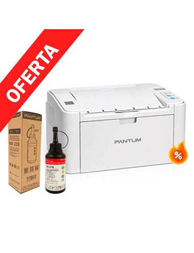 Oferta Impresora Pantum P2509w + Kit De Recarga