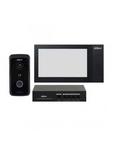 Kit Video Portero Dahua Dhi-ktp02 Camara  Monitor Y Switch Poe 4p