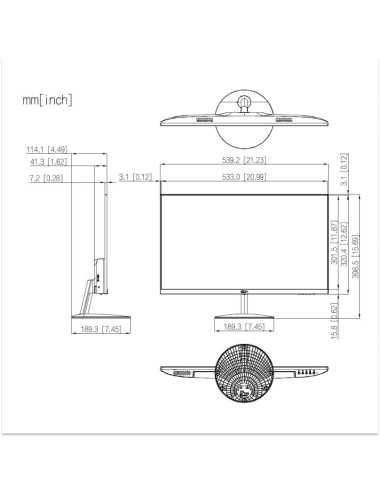 Monitor 24" Dahua Dhi-lm24-a200y - 100hz