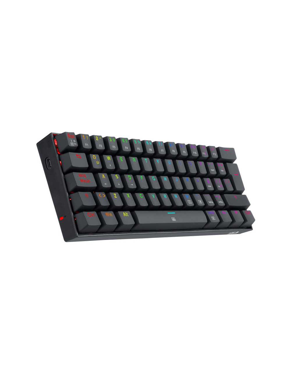 Teclado Redragon Dragonborn Black Red Switch K630rgb Sp-red