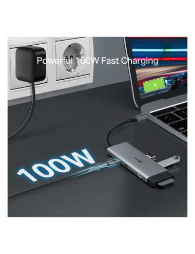 Hub Tp-link Uh7020c 7 En 1 Hdmi/sd/usb/usb-c