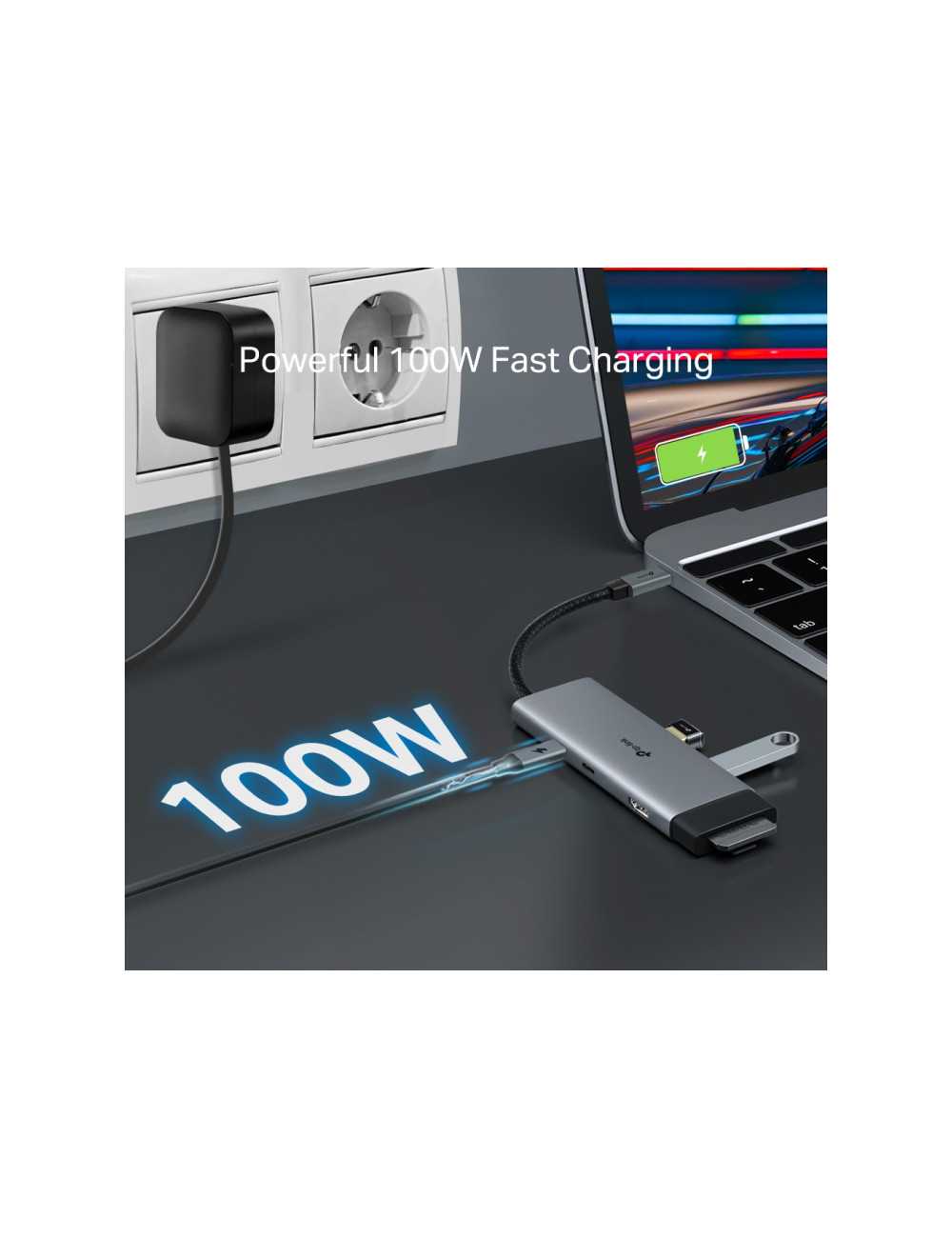 Hub Tp-link Uh7020c 7 En 1 Hdmi/sd/usb/usb-c