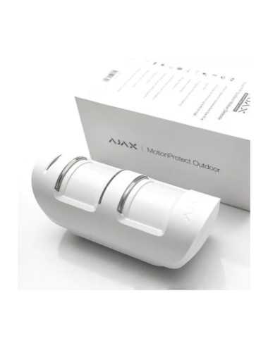 Detector De Movimiento Exterior Ajax Motionprotectoutdoorw Blanco Antimascotas