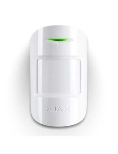 Detector De Movimiento Ajax Motionprotectw Blanco Antimascotas