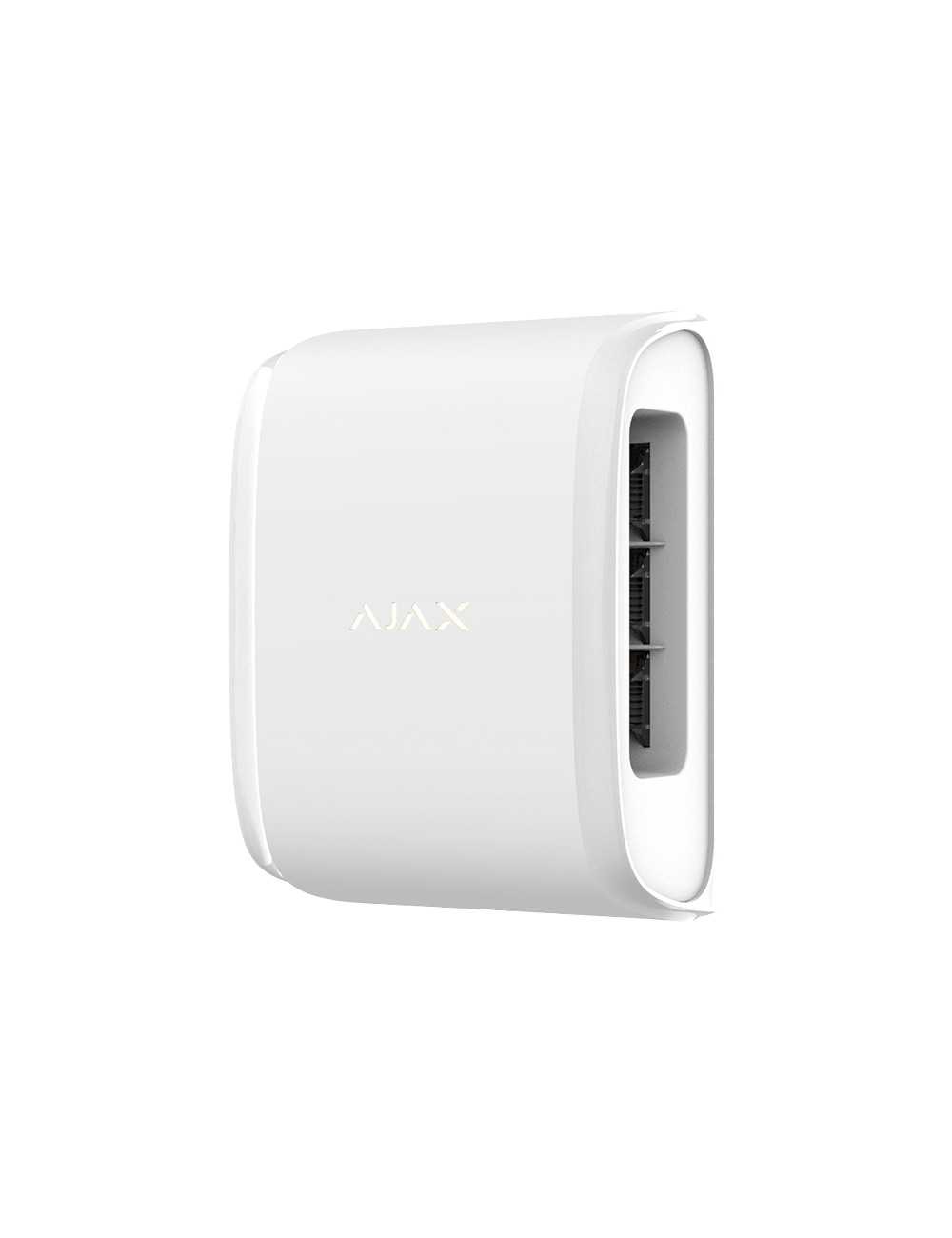 Detector De Movimiento Ajax Dualcurtainoutdoorw De Cortina Bidireccional Blanco