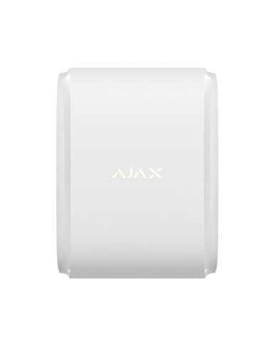 Detector De Movimiento Ajax Dualcurtainoutdoorw De Cortina Bidireccional Blanco