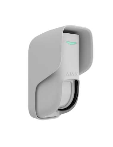 Detector De Movimiento Ajax Curtainoutdoorw De Cortina Doble Tecnologia Blanco