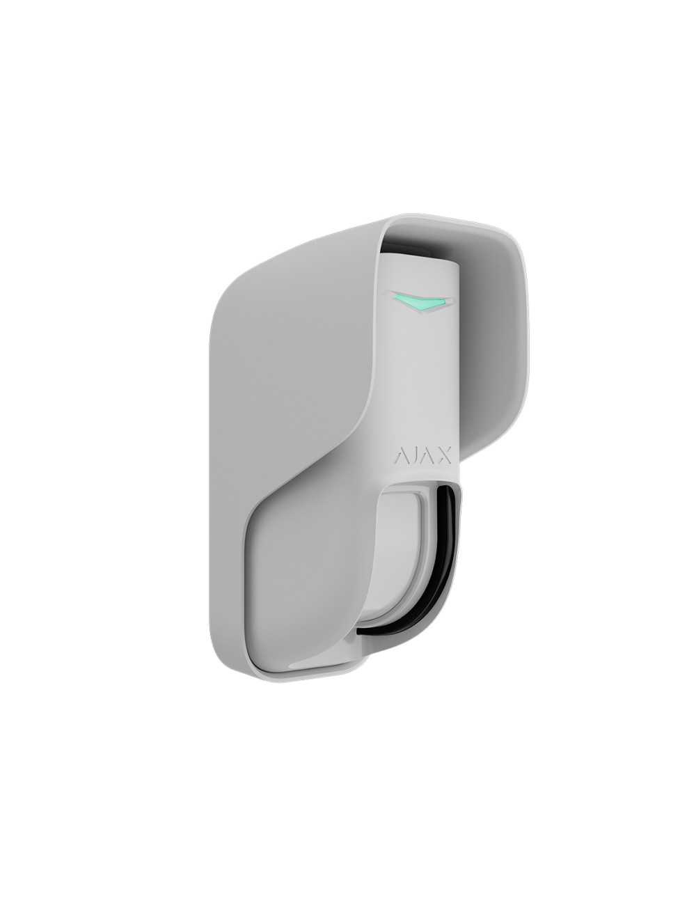 Detector De Movimiento Ajax Curtainoutdoorw De Cortina Doble Tecnologia Blanco