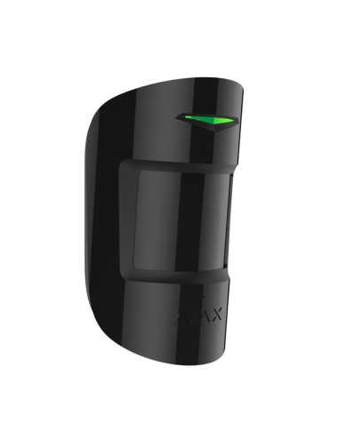 Detector De Movimiento Y Rotura De Cristales Ajax Combiprotectb Negro