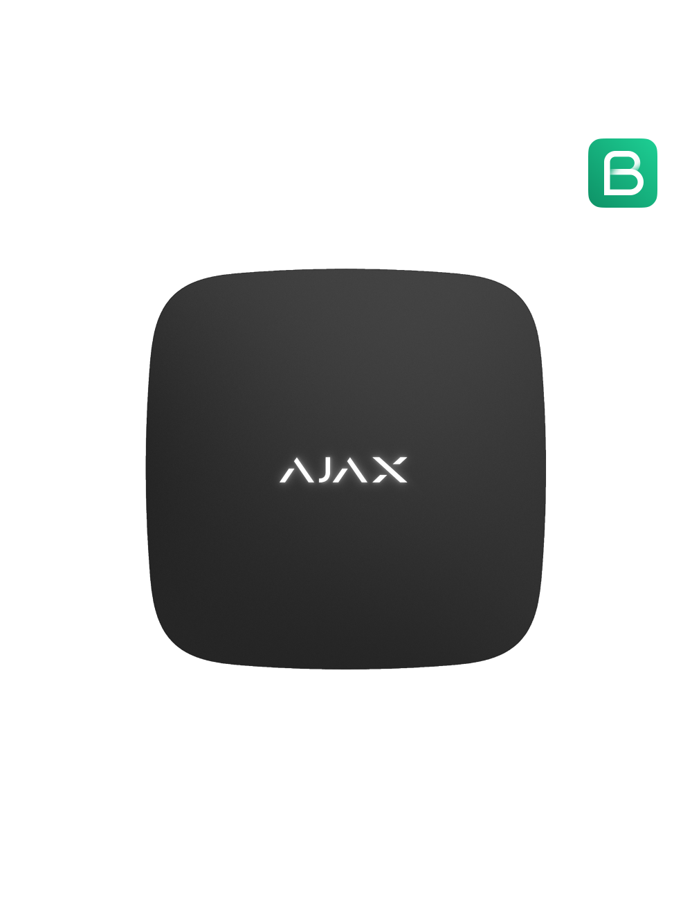 Detector De Fugas De Agua Direccionable Ajax Leaksprotectb Negro