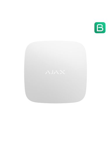 Detector De Fugas De Agua Direccionable Ajax Leaksprotectw Blanco