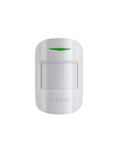 Kit Alarma Ajax Kit3w Hub4gw Motion Magnetico Control Blanco 100 Dispositivos