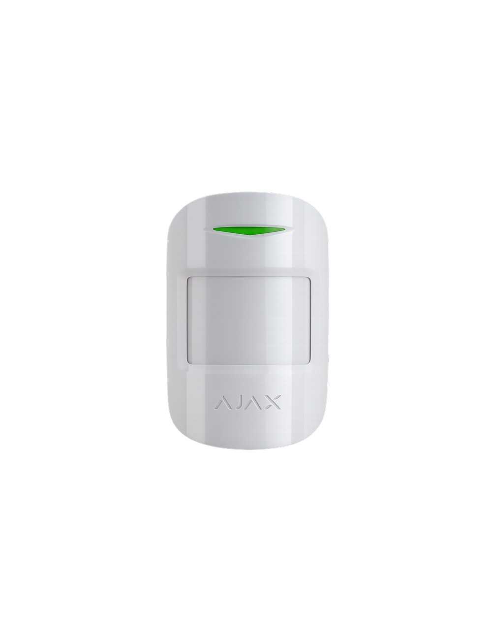 Kit Alarma Ajax Kit3w Hub4gw Motion Magnetico Control Blanco 100 Dispositivos