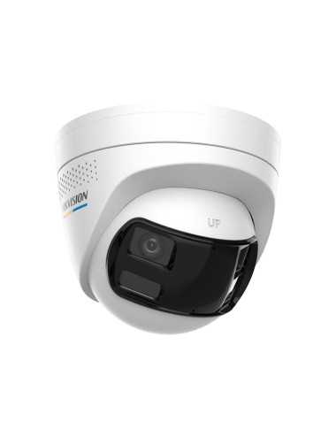 Camara Domo Ip Hikvision 2cd1367g2hp-liuf/sl 6mp Dual 180. Hybridlight Alarma Microfono