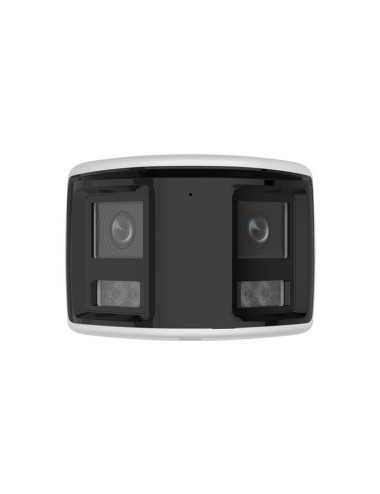 Camara Ip Hikvision 2cd1t67g2hp-liuf/sl 6mp Dual 180. Hybridlight Alarma Microfono