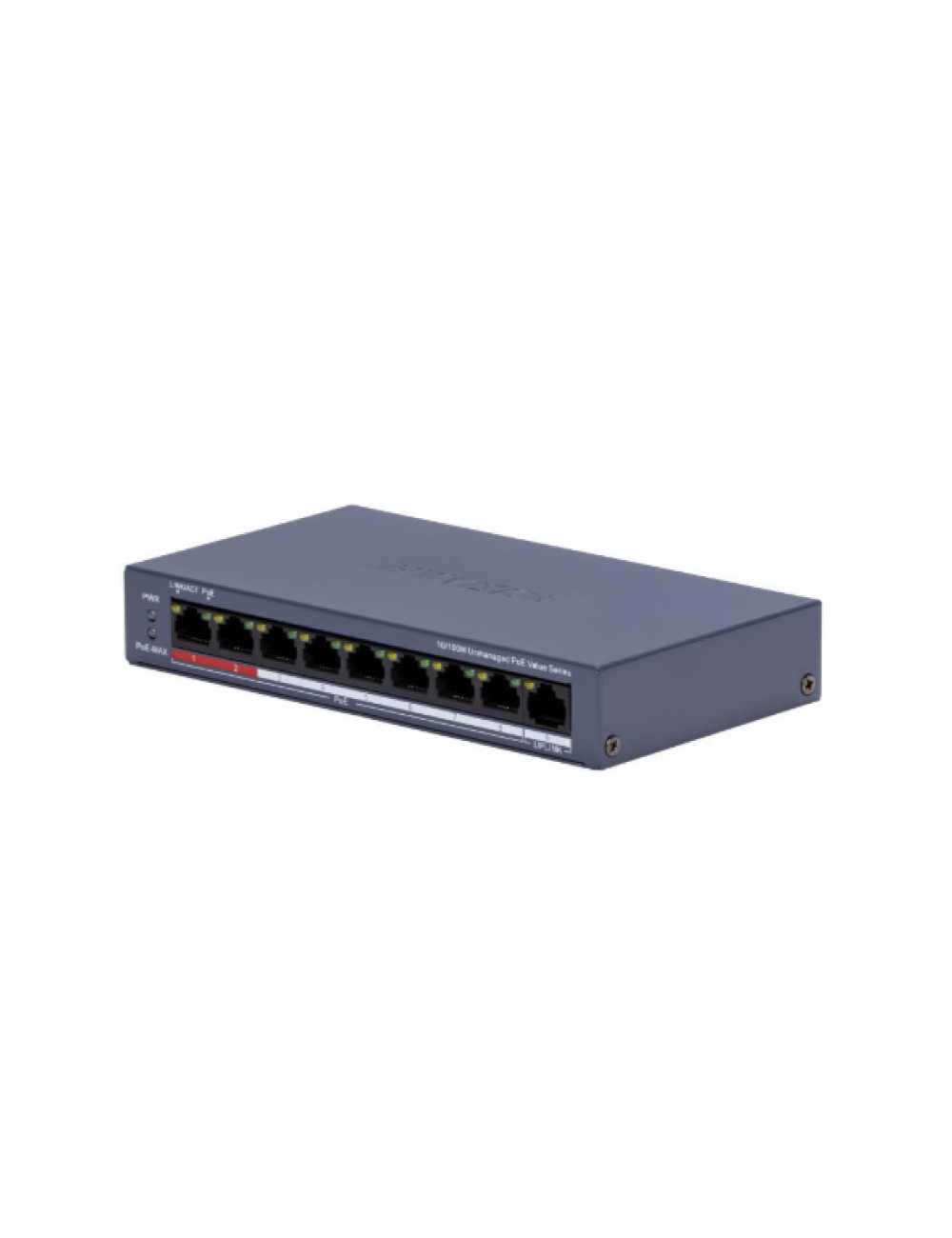 Switch 8 Puertos Hikvision 3e0109p-e/m(c)