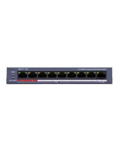 Switch 8 Puertos Hikvision 3e0109p-e/m(c)