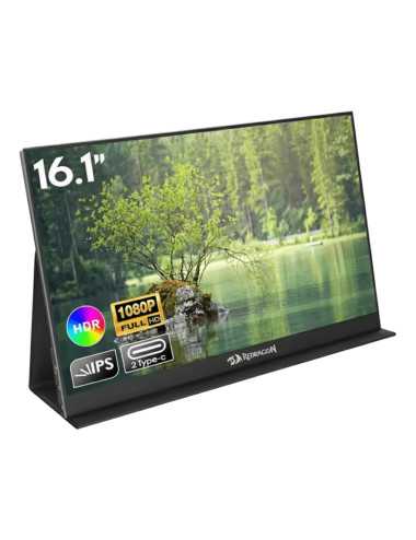 Pantalla Portatil 16" Redragon Onyx Rdmp1601 16" Ips 144hz