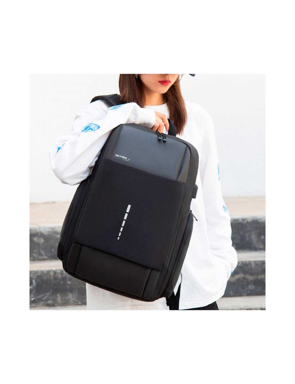 Mochila Netmak Nm-mch14 Reforzada Impermeable