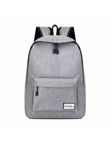 Mochila Netmak Nm-mch12-s Urbana Gris