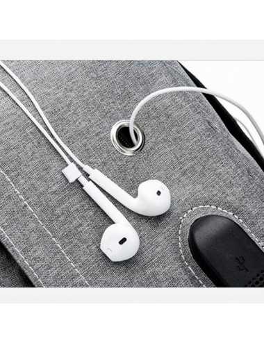Mochila Netmak Nm-mch12-s Urbana Gris