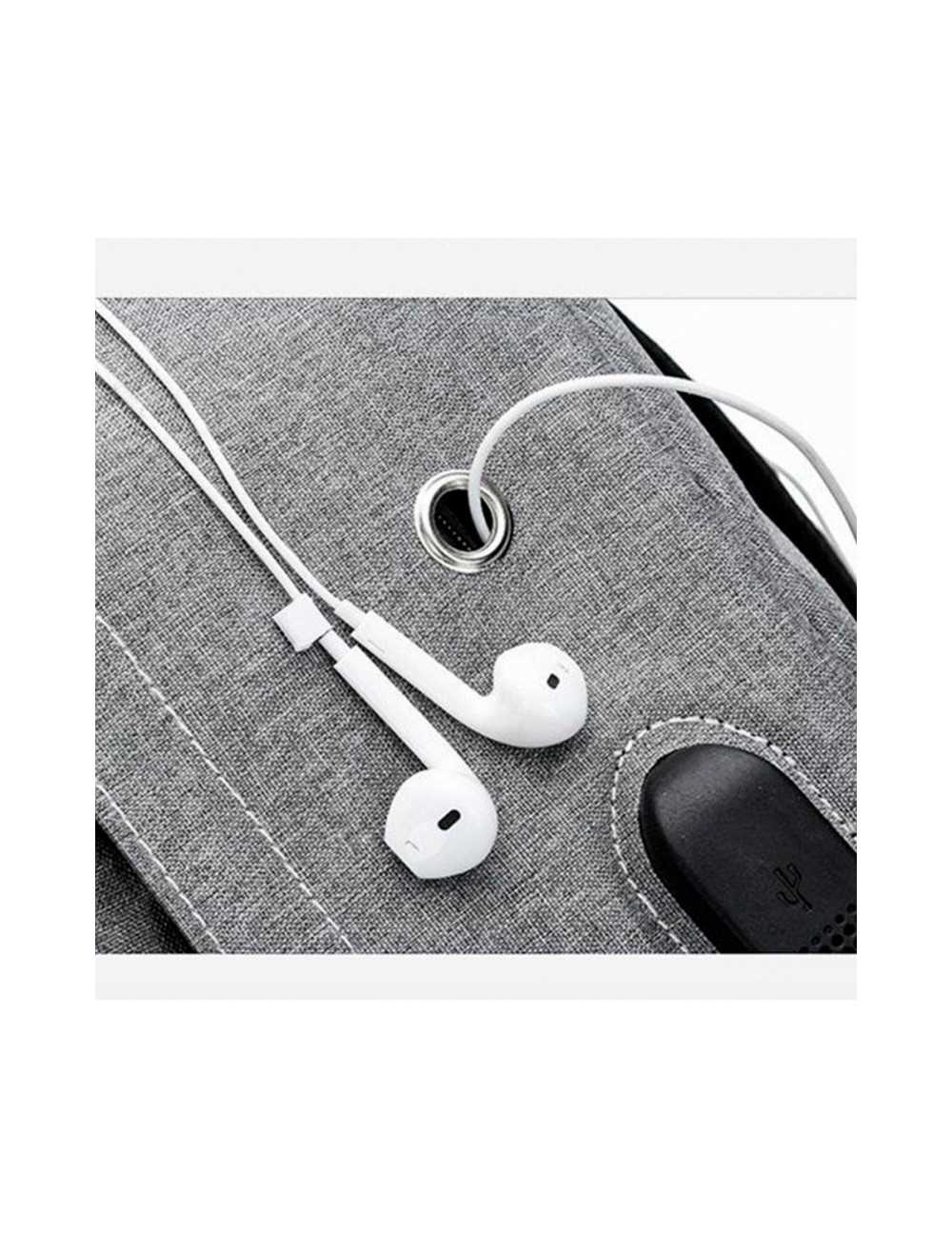 Mochila Netmak Nm-mch12-s Urbana Gris