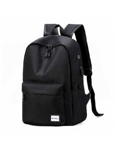 Mochila Netmak Nm-mch12 Urbana Negra